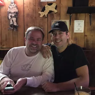 Larry brought Patrick from Chicago to the trough at Fun hog Ranch.