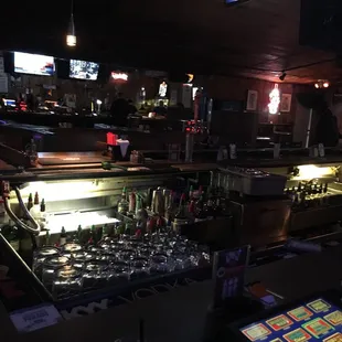 At the bar