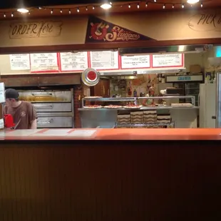 sushi and sashimi, interior