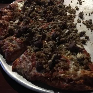 So delicious! Best pizza place we've found.