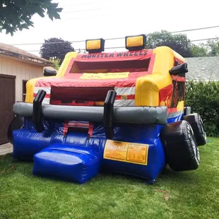 Our amazing bounce house!