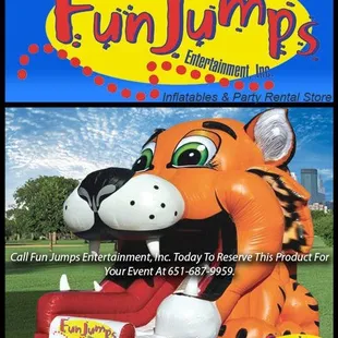 Inflatable Giant Slide Rentals Fun Jumps Entertainment, Inc.