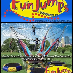 Euro Bungy - Power Jumps - Monkey Motions Rentals MN