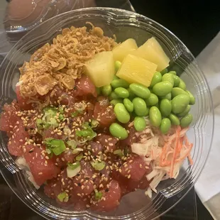 Tuna FunKo style poke bowl