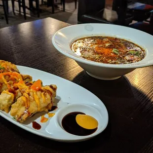Jalapeno bombs and Spicy Konkotsu Ramen