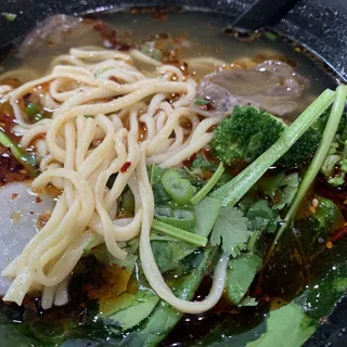 27. Beef Noodle Soup in Spicy Broth