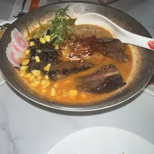 Ramen with ribs