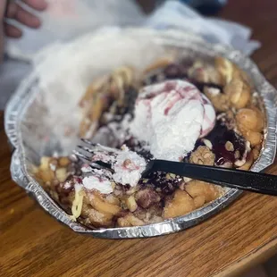 Blueberry cheesecake fun o kake