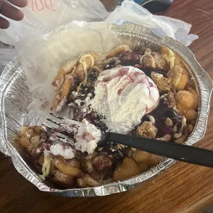 Blueberry cheesecake fun o kake