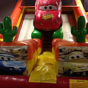 Lightening McQueen double slide