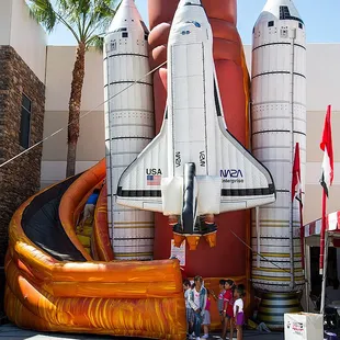 Giant Space Shuttle Slide