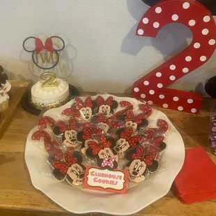 a mickey mouse themed birthday party