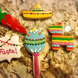 Fiesta cookies