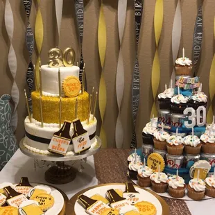 30th Birthday Cookies by Fun Size Bakes