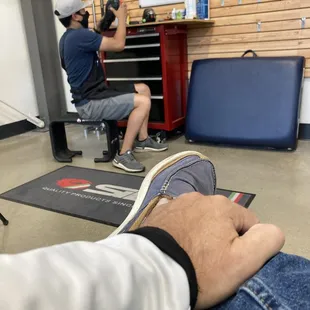 Pro bike fitting from Henry.  If he does your fitment, you are getting a bargain because he is fkn BOSS.