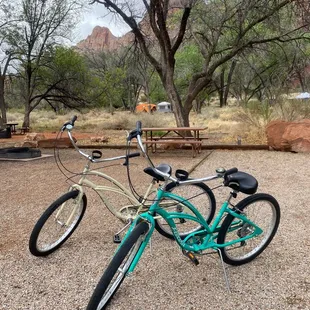 Electra beach cruisers Zion NP