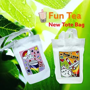 New Fun Tea Tote bag