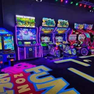 An entire wall dedicated to Video!