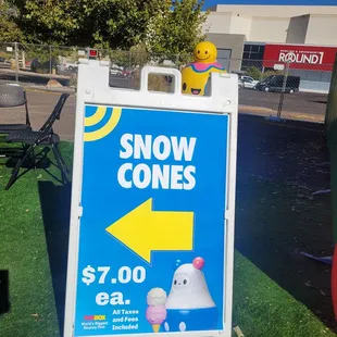 Snow cones anyone?