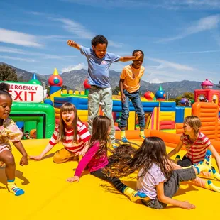 On top of marshmallow mountain