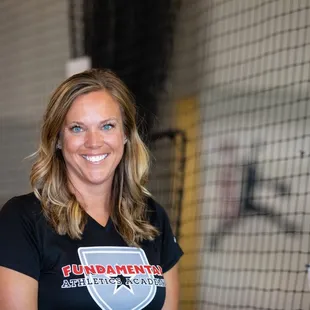 Meet Ann! She helps run the entire FUNdamental Athletic Facility