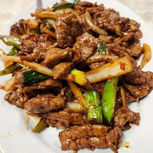 Sichuan beef