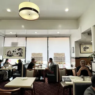 sushi and sashimi, interior