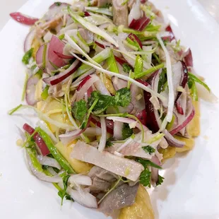 Chicken and pork stomach