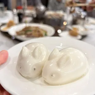 Almond Jello Rabbits