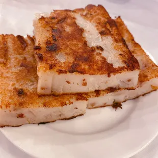 Pan Fried Turnip Cake