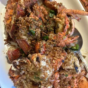 Hong Kong style lobster