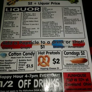 Popsicle in your drink for a $1