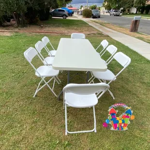 Tables &amp; Chairs Available To Rent!