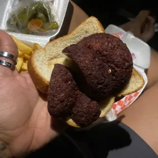 Sucked! Burnt and tasteless!! So mad I spent my hard earned work money on this food and was excited