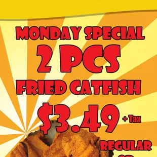 Monday Catfish Special