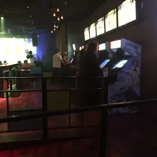 people at a bar