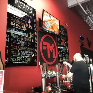 Menu boards with descriptions