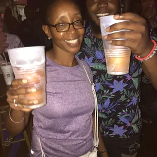 Partying on boutbon street!!!