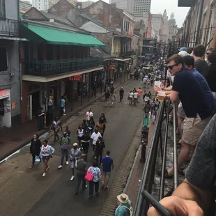View from balcony