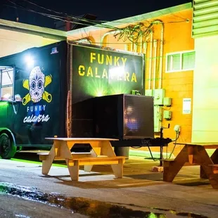 7th street in Fort Worth Tx where Funky calavera sets up!