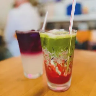 oysters and mussels, drink