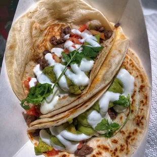 Quesadilla Tacos!
