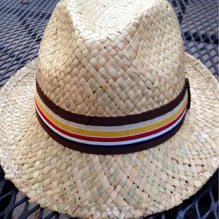 Front view of my new festival fedora! Love!!