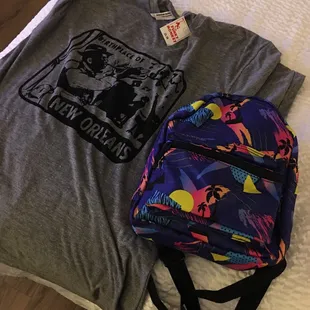 Shirt and bag