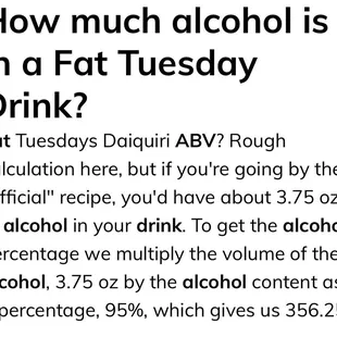 There's no way that the drinks here contain 2+ shots of liquor!