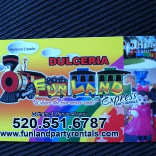 Biz card!