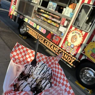 Olly Sundae Fried Oreos