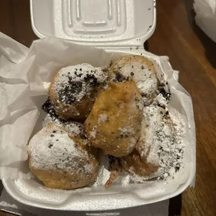 Fried oreos