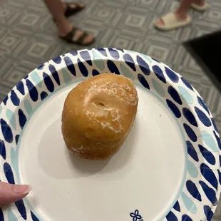 Giant donut hole