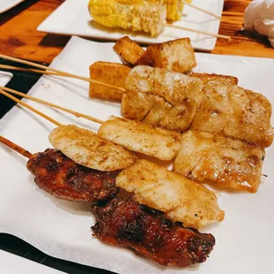 Fried Tofu Skewer